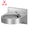 Stainless Steel Drinking Fountain with Tap, Wall Hung Wall Mounted 304 Stainless Steel Vandal Resistant Drinking Fountains